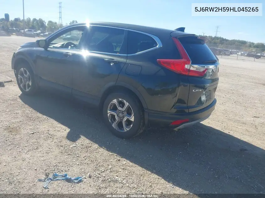 2017 HONDA CR-V VIN 5J6RW2H59HL045265 — фото 3