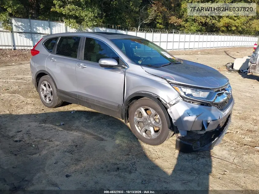 HONDA CR-V 2017, VIN 7FARW1H82HE037820