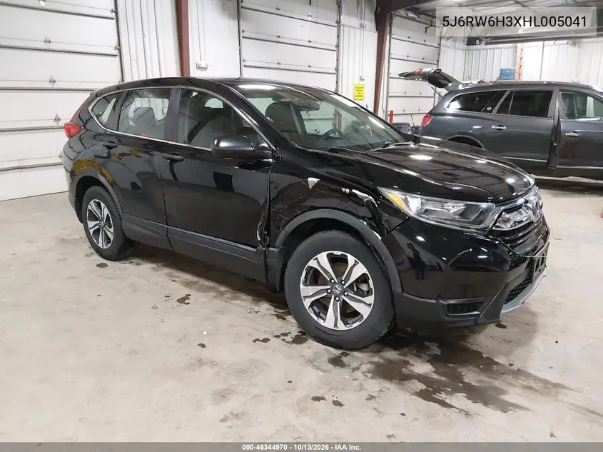 HONDA CR-V 2017, VIN 5J6RW6H3XHL005041
