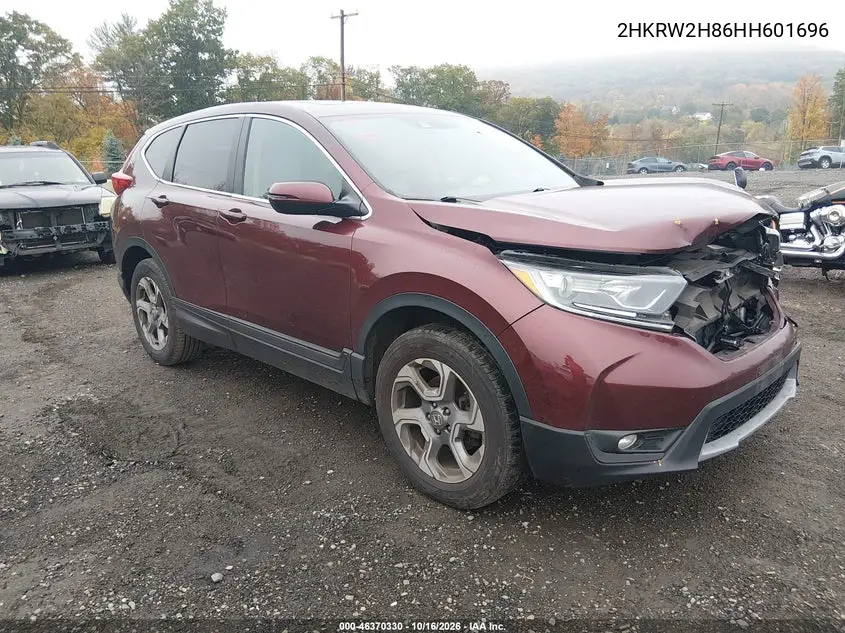 HONDA CR-V 2017, VIN 2HKRW2H86HH601696
