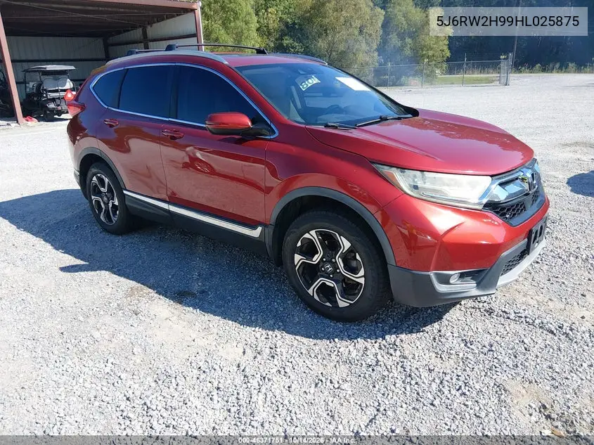 HONDA CR-V 2017, VIN 5J6RW2H99HL025875
