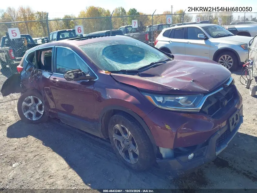 HONDA CR-V 2017, VIN 2HKRW2H54HH680050
