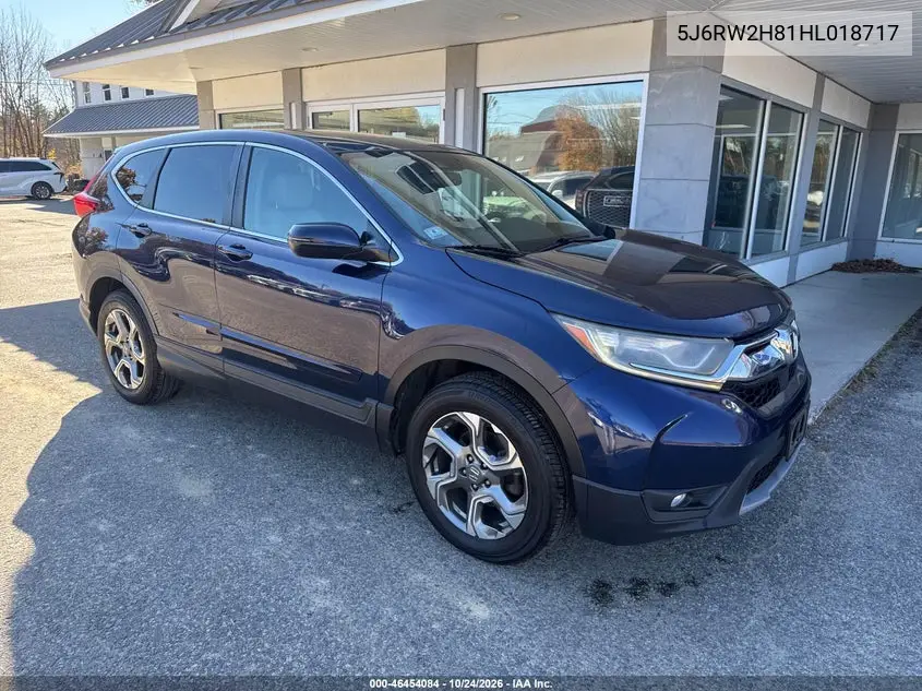 HONDA CR-V 2017, VIN 5J6RW2H81HL018717
