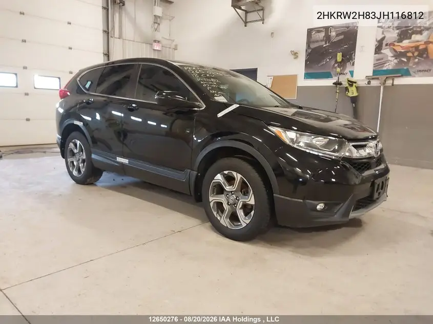 HONDA CR-V 2018, VIN 2HKRW2H83JH116812