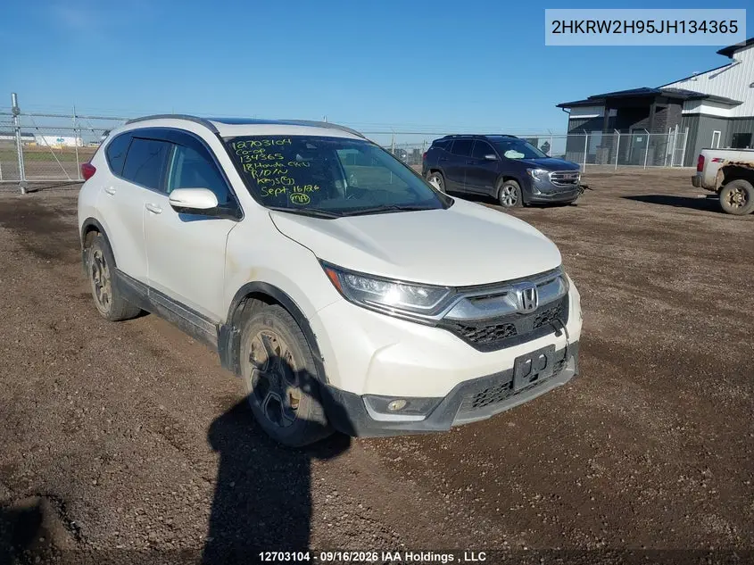 HONDA CR-V 2018, VIN 2HKRW2H95JH134365