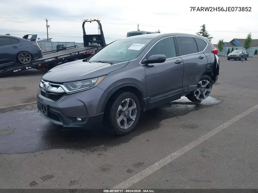 2018 HONDA CR-V VIN 7FARW2H56JE073852 — фото 2