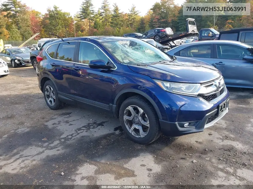 HONDA CR-V 2018, VIN 7FARW2H53JE063991