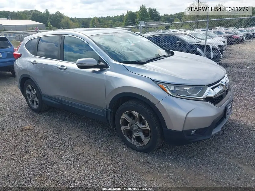 HONDA CR-V 2018, VIN 7FARW1H54JE041279