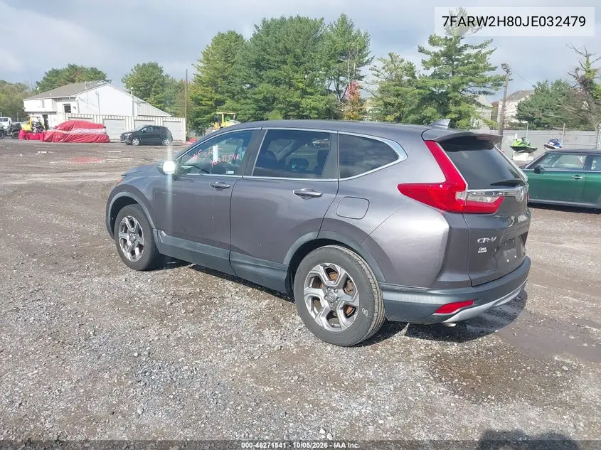 2018 HONDA CR-V VIN 7FARW2H80JE032479 — фото 3