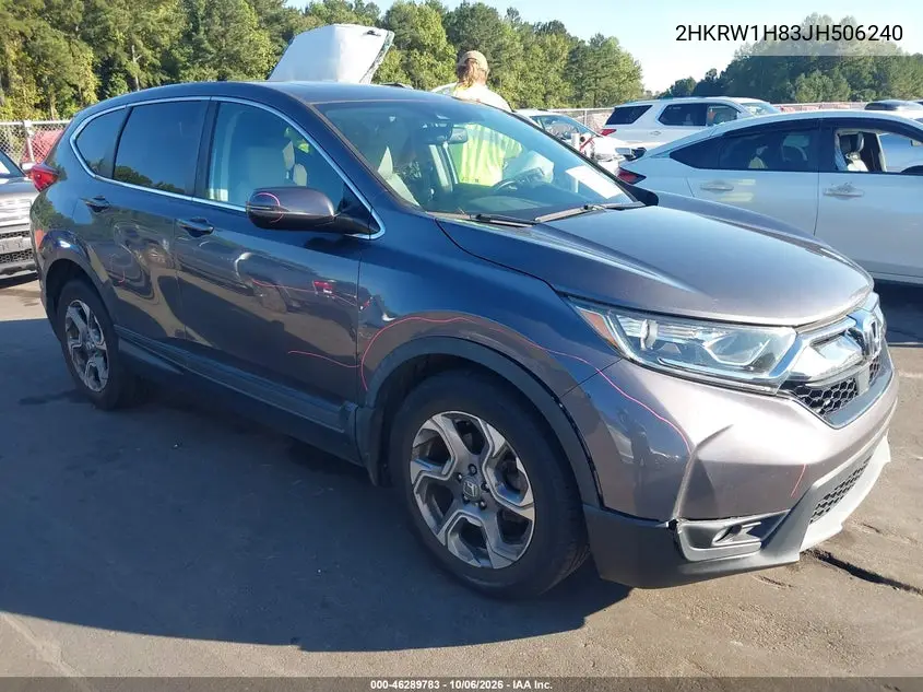 HONDA CR-V 2018, VIN 2HKRW1H83JH506240
