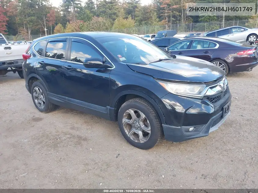 HONDA CR-V 2018, VIN 2HKRW2H84JH601749