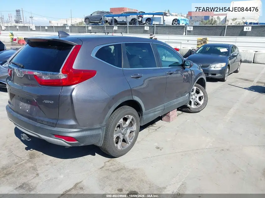 2018 HONDA CR-V VIN 7FARW2H54JE084476 — фото 4