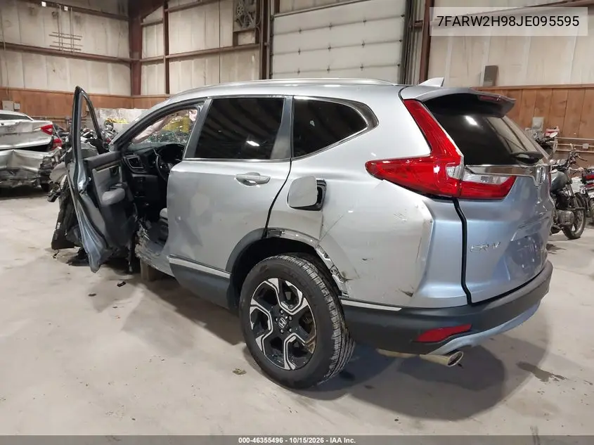 2018 HONDA CR-V VIN 7FARW2H98JE095595 — фото 3