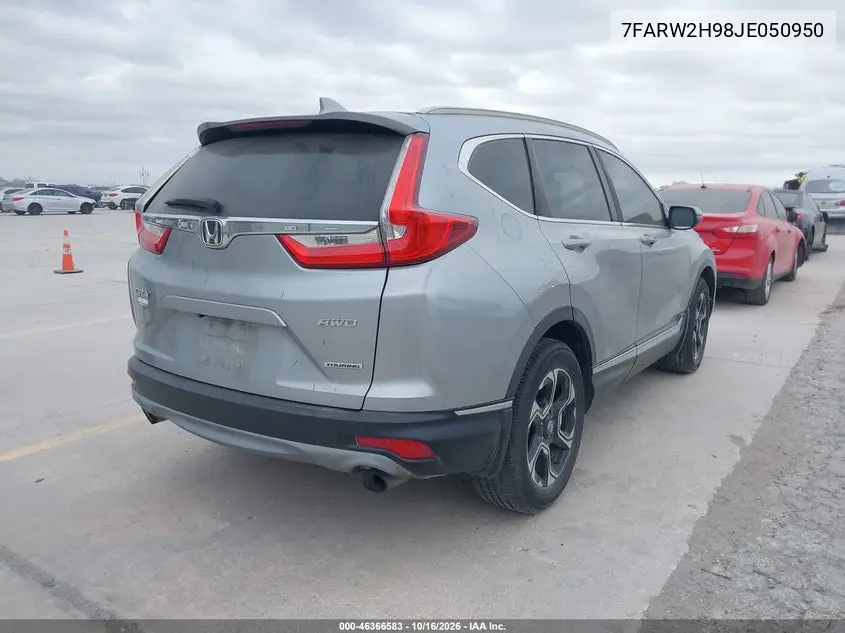 2018 HONDA CR-V VIN 7FARW2H98JE050950 — фото 4