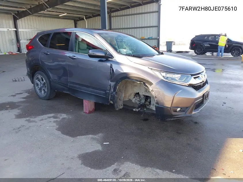 HONDA CR-V 2018, VIN 7FARW2H80JE075610