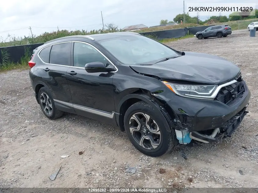 HONDA CR-V 2019, VIN 2HKRW2H99KH114329