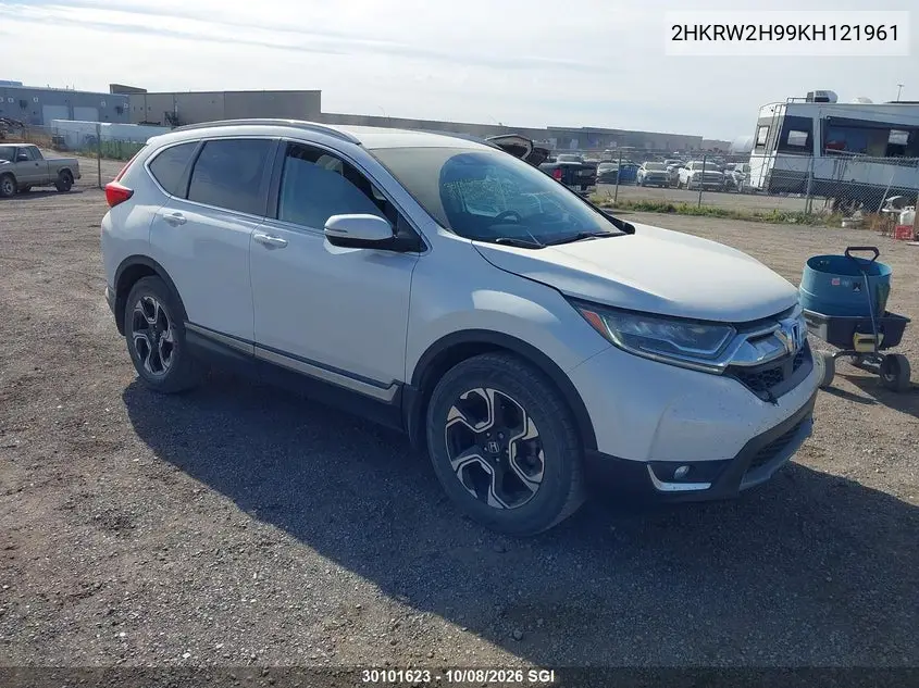 HONDA CR-V 2019, VIN 2HKRW2H99KH121961
