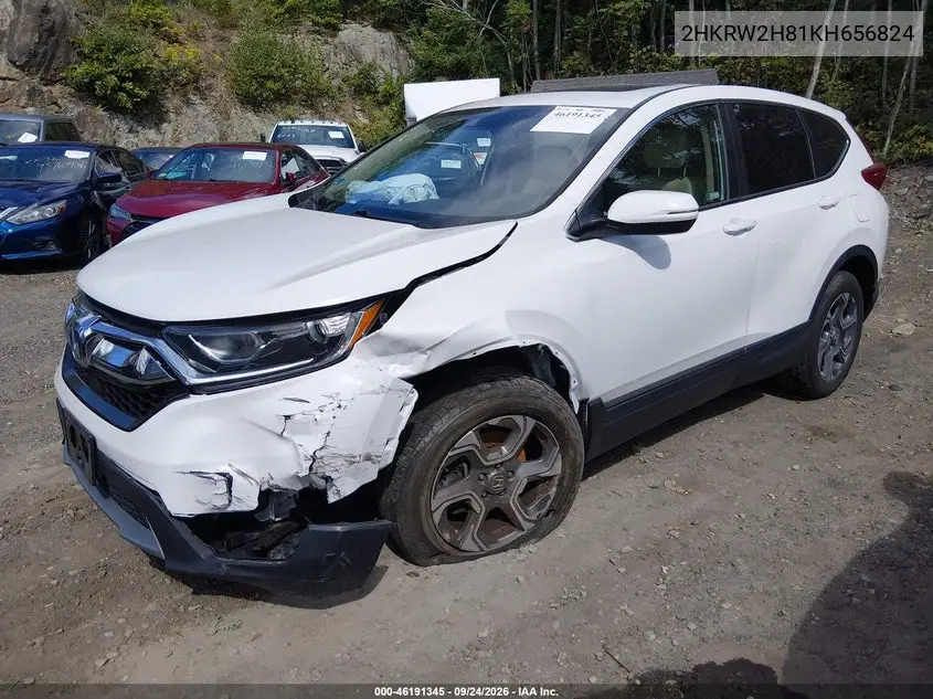 HONDA CR-V 2019, VIN 2HKRW2H81KH656824