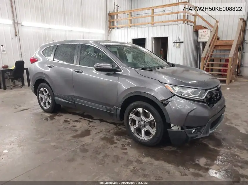 HONDA CR-V 2019, VIN 7FARW2H50KE008822