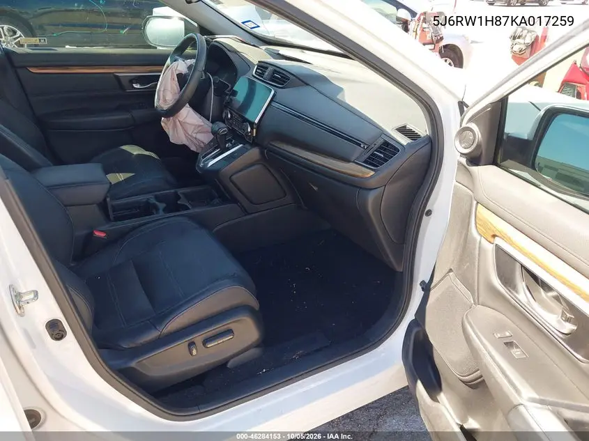 2019 HONDA CR-V VIN 5J6RW1H87KA017259 — фото 5