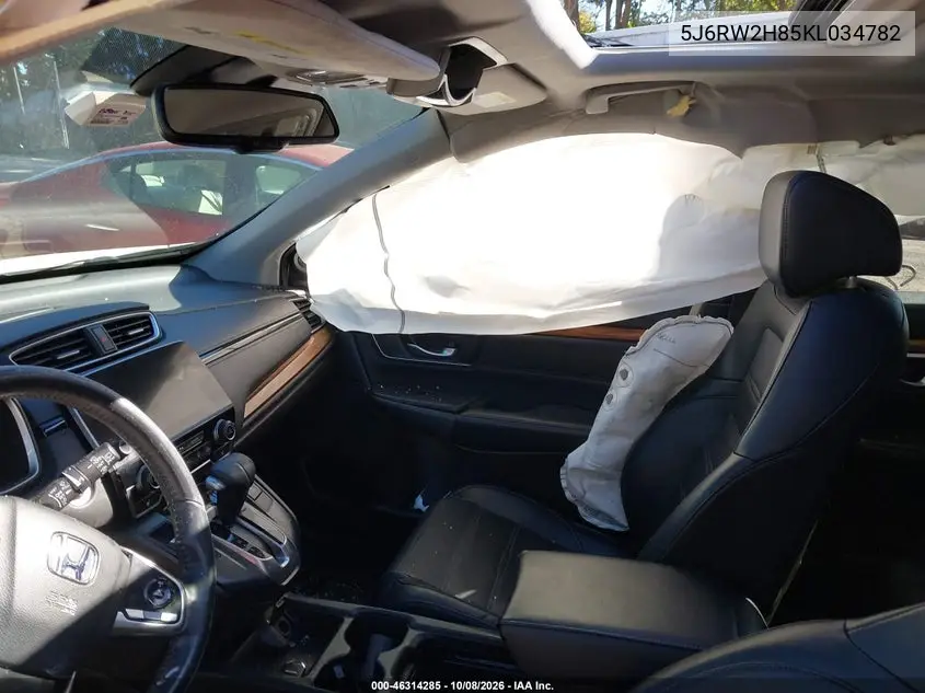 2019 HONDA CR-V VIN 5J6RW2H85KL034782 — фото 5