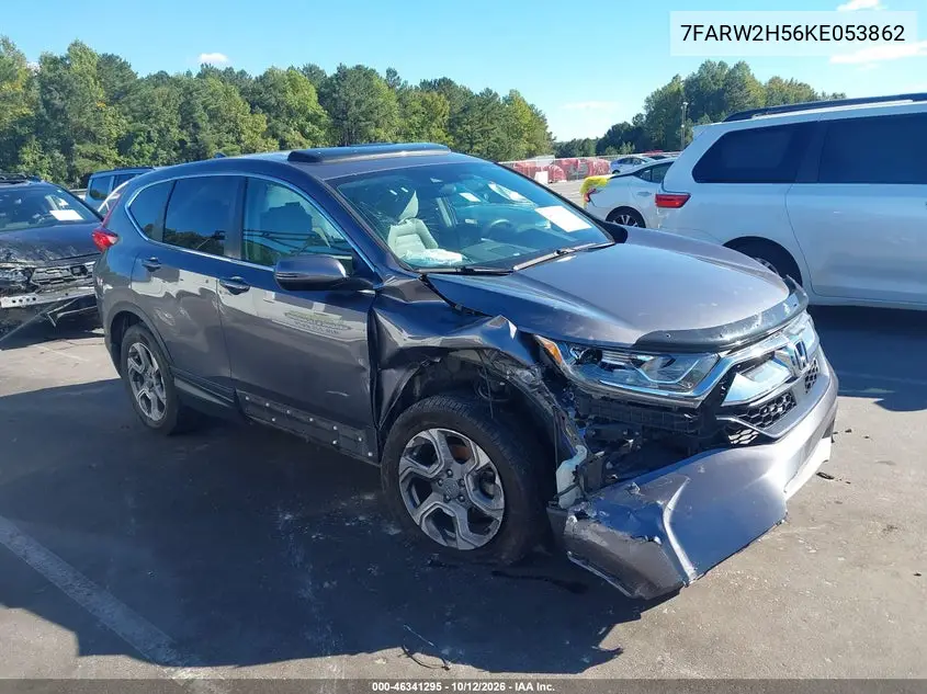 HONDA CR-V 2019, VIN 7FARW2H56KE053862