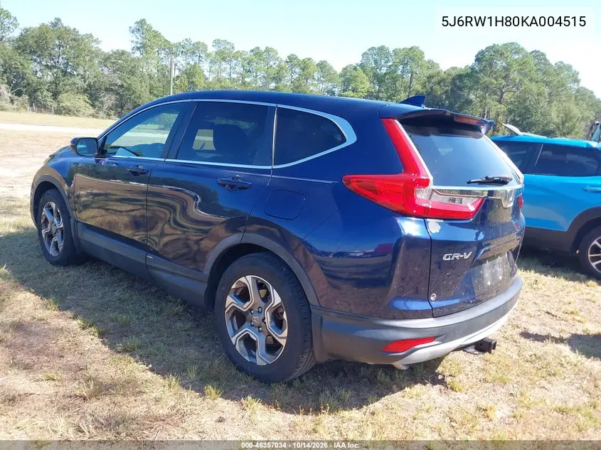 2019 HONDA CR-V VIN 5J6RW1H80KA004515 — фото 3