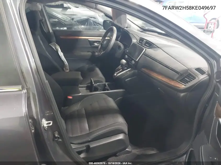 2019 HONDA CR-V VIN 7FARW2H58KE049697 — фото 5