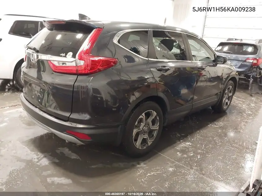 2019 HONDA CR-V VIN 5J6RW1H56KA009238 — фото 4