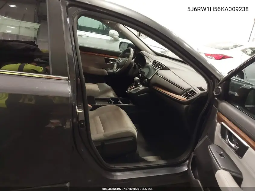 2019 HONDA CR-V VIN 5J6RW1H56KA009238 — фото 5