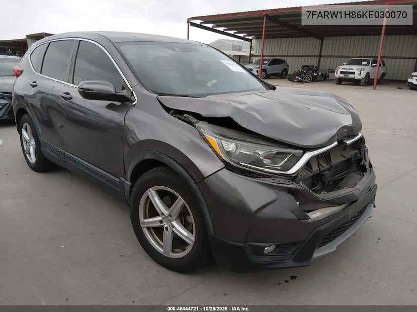 HONDA CR-V 2019, VIN 7FARW1H86KE030070