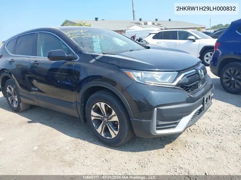 HONDA CR-V 2020, VIN 2HKRW1H29LH000832