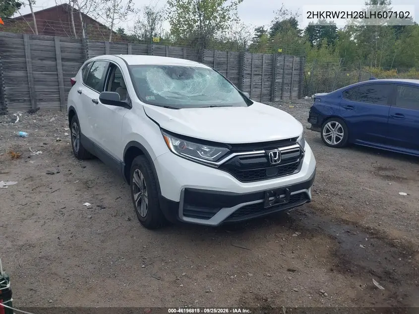 HONDA CR-V 2020, VIN 2HKRW2H28LH607102
