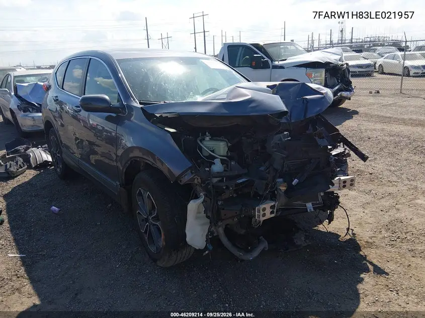 HONDA CR-V 2020, VIN 7FARW1H83LE021957