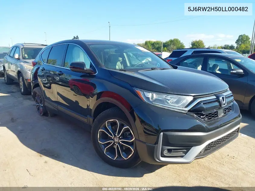 HONDA CR-V 2020, VIN 5J6RW2H50LL000482