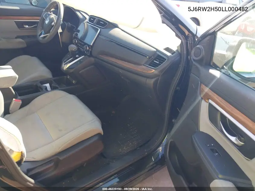 2020 HONDA CR-V VIN 5J6RW2H50LL000482 — фото 5