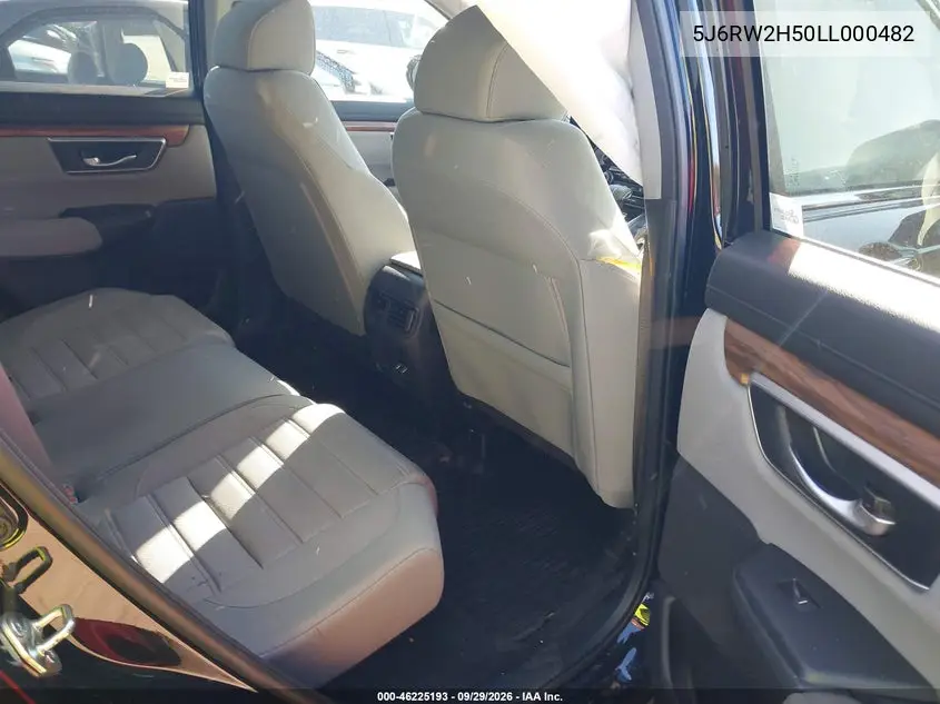 2020 HONDA CR-V VIN 5J6RW2H50LL000482 — фото 8