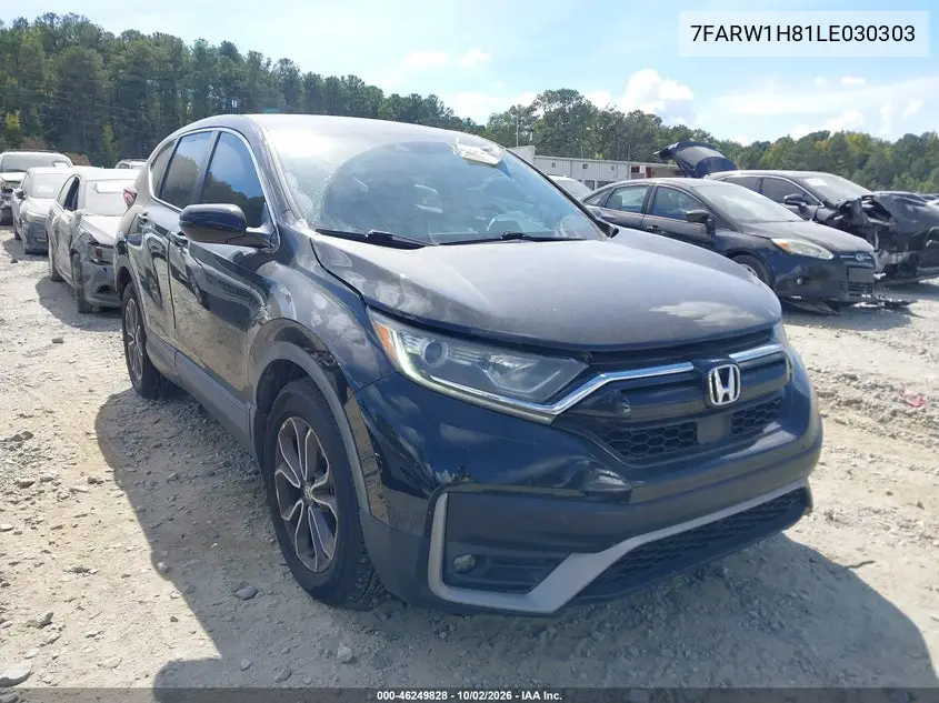 HONDA CR-V 2020, VIN 7FARW1H81LE030303