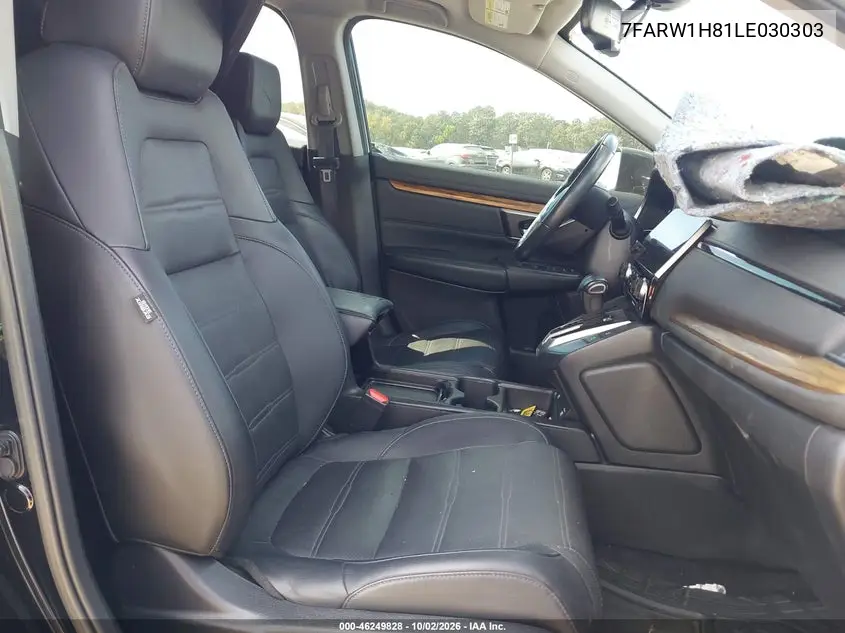 2020 HONDA CR-V VIN 7FARW1H81LE030303 — фото 5