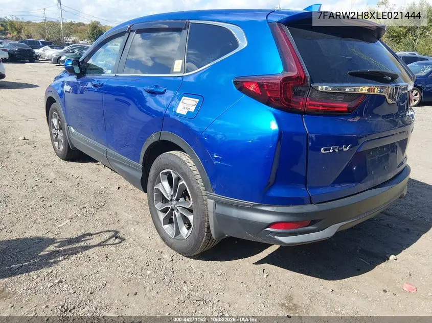 2020 HONDA CR-V VIN 7FARW2H8XLE021444 — фото 3
