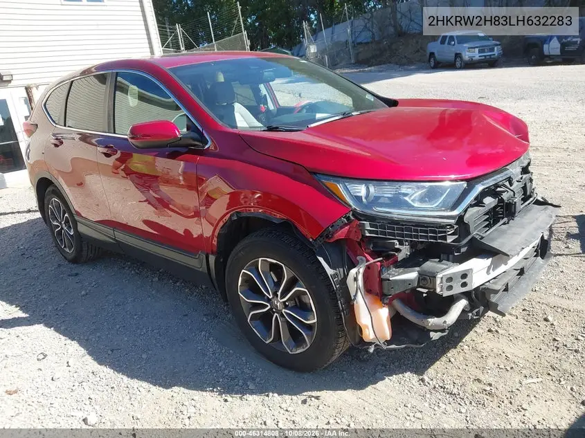 HONDA CR-V 2020, VIN 2HKRW2H83LH632283