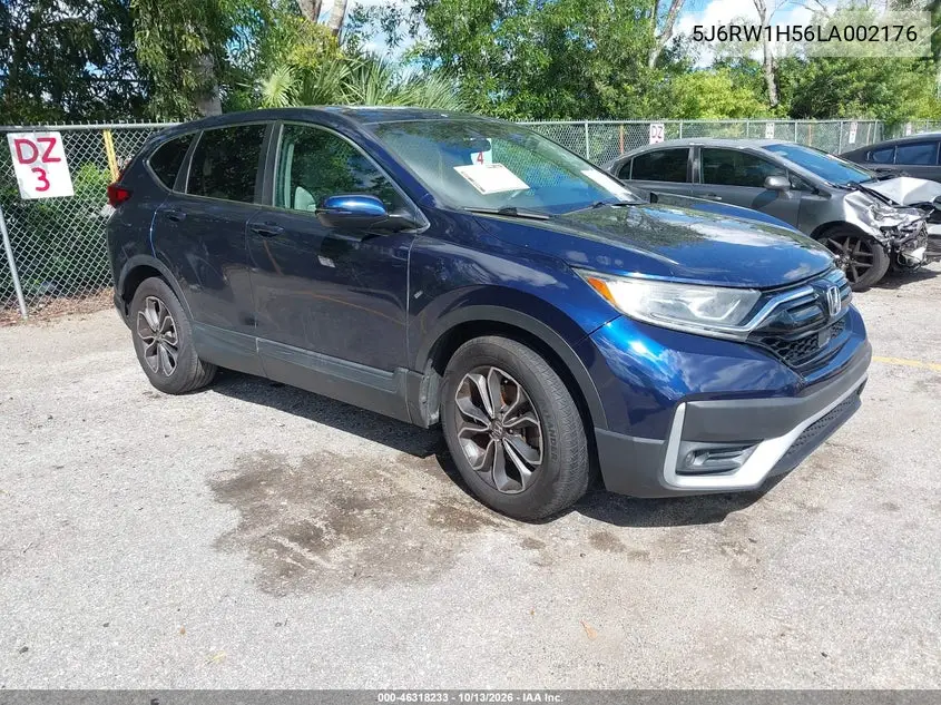 HONDA CR-V 2020, VIN 5J6RW1H56LA002176