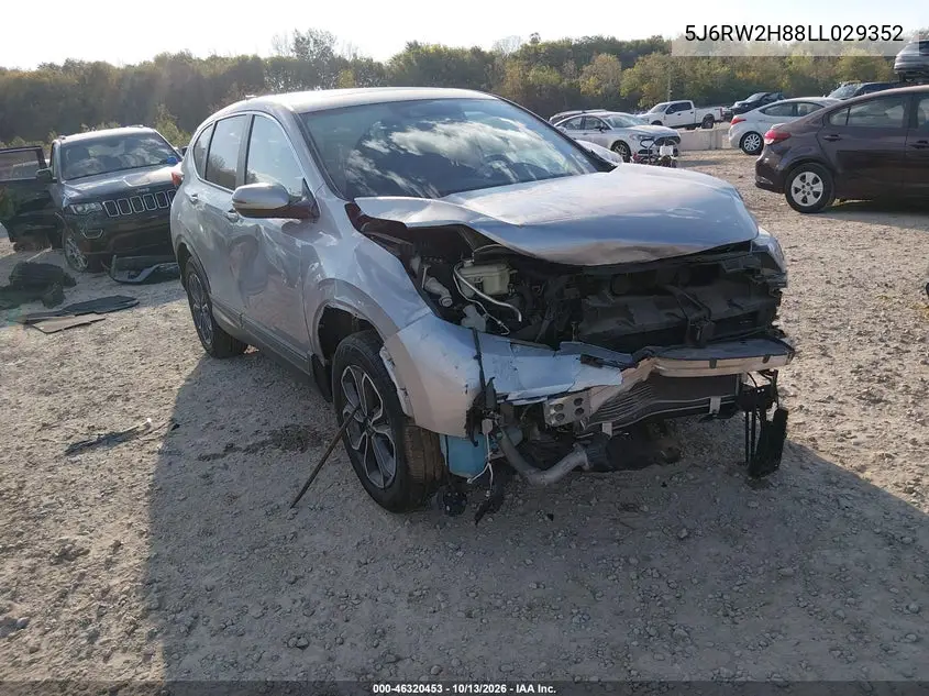 HONDA CR-V 2020, VIN 5J6RW2H88LL029352