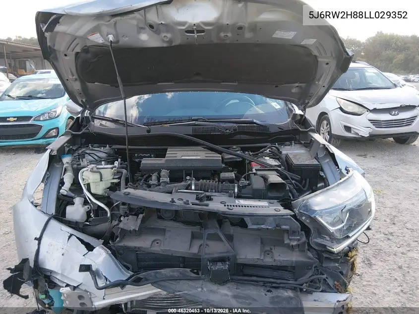 2020 HONDA CR-V VIN 5J6RW2H88LL029352 — фото 10