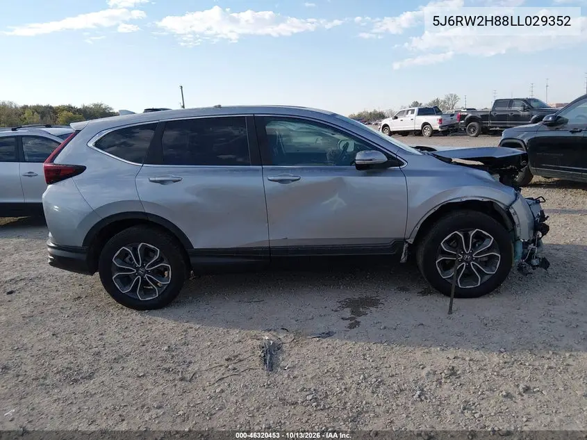 2020 HONDA CR-V VIN 5J6RW2H88LL029352 — фото 14