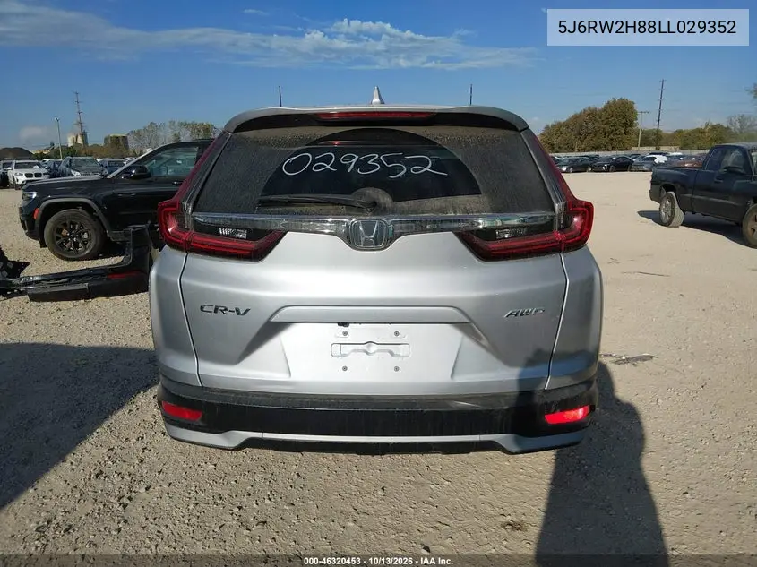 2020 HONDA CR-V VIN 5J6RW2H88LL029352 — фото 17