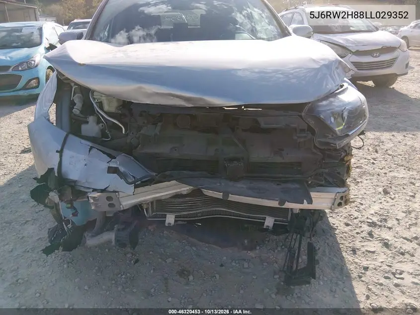 2020 HONDA CR-V VIN 5J6RW2H88LL029352 — фото 6