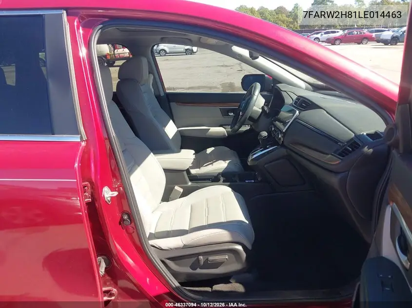 2020 HONDA CR-V VIN 7FARW2H81LE014463 — фото 5