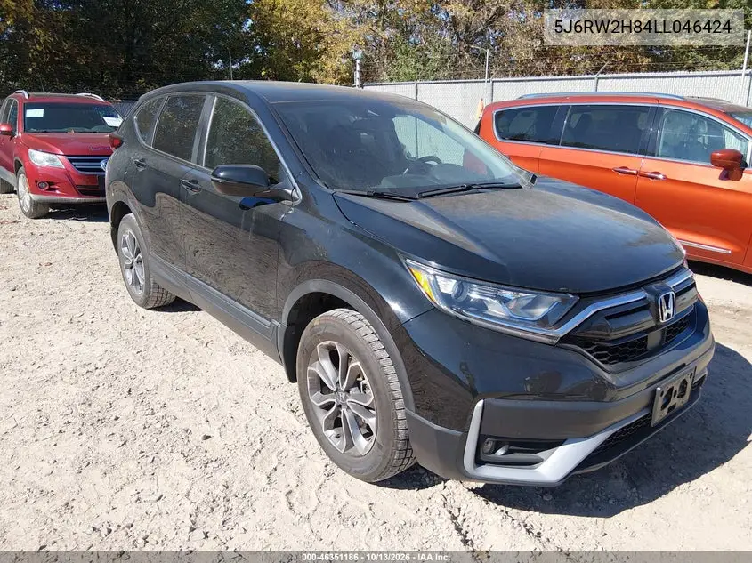 HONDA CR-V 2020, VIN 5J6RW2H84LL046424