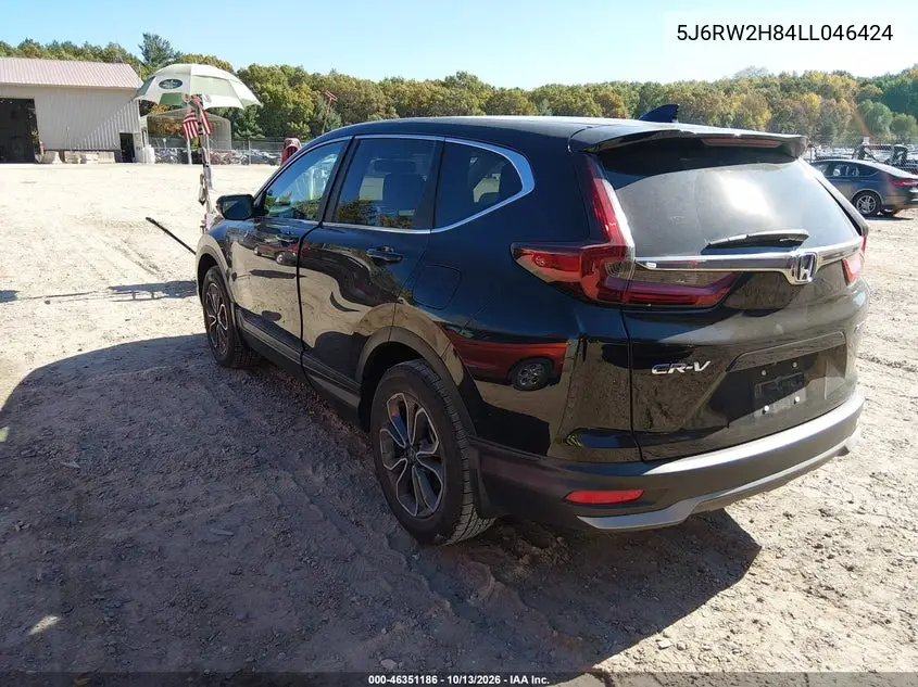 2020 HONDA CR-V VIN 5J6RW2H84LL046424 — фото 3